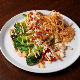 Grilled Romaine & Hearts of Palm Salad